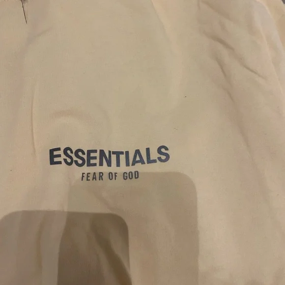 Essentials Soft Cream Tee - Picture 2 of 5